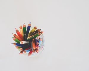 Pencils in a jar