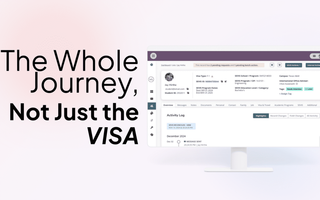 The Whole Journey, Not Just the Visa
